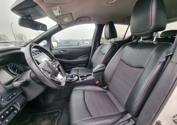 Nissan Leaf cena 72700 przebieg: 72000, rok produkcji 2019 z Wyśmierzyce małe 596